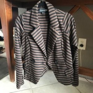 Forever 21 Knit Blazer Size L